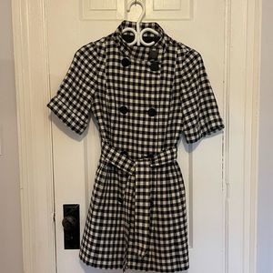 Club Monaco button up coat, size xs.